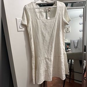 Roxy off white beach dress/cover